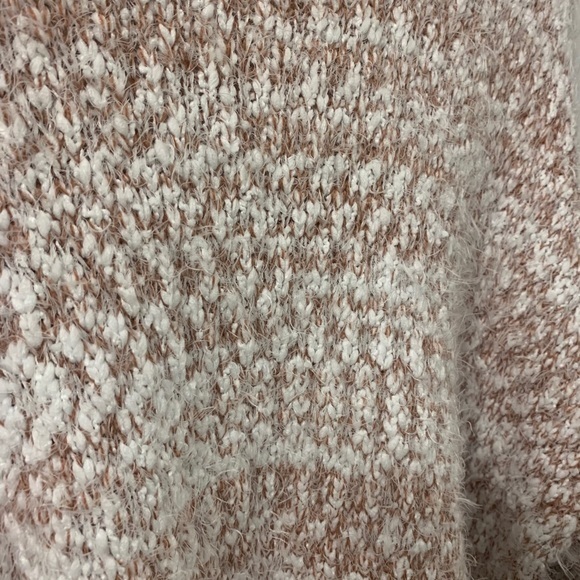 Blush‎ Pink Eye Lash Sweater Dreamers Large Cream - Picture 3 of 4